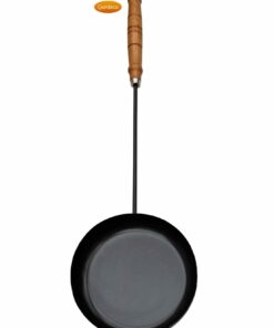 Teflon coated steel frying pan