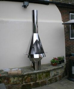 Stainless Steel Chiminea