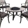 Constance Firebowl Table & Chair Set