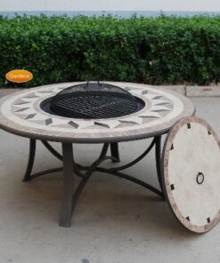 Constance Firebowl Table with grill