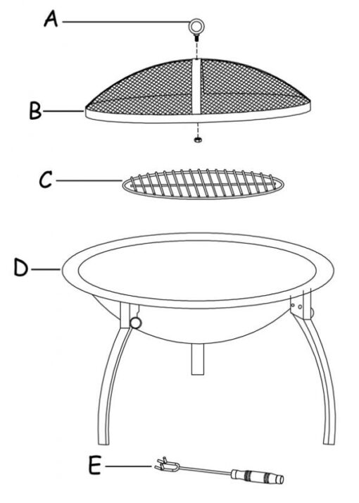 Solo Steel Fire Pit - Assembly Guide