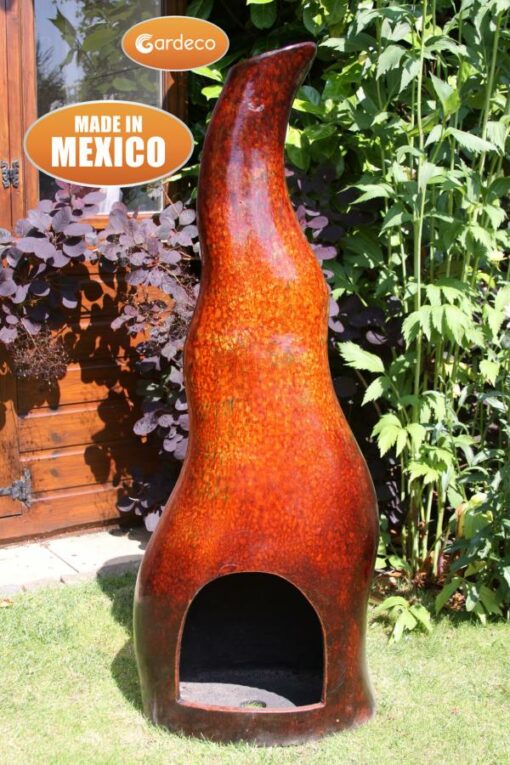 Flama Mexican Art Chiminea