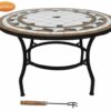 Calenta Steel Fire Bowl Table with Insert