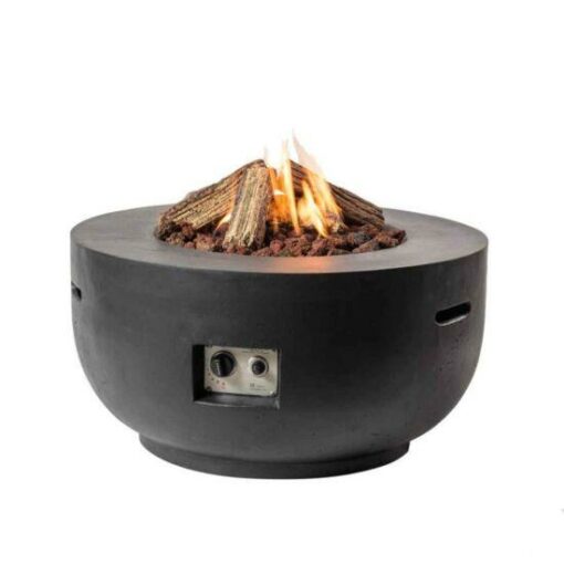 Happy Cocoon Bowl Fire Pit in Black