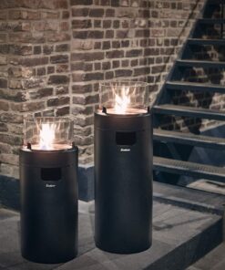 Enders Large Black NOVA LED Flame Patio Heater