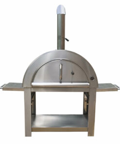 Callow Large Stainless Steel Outdoor Pizza Oven