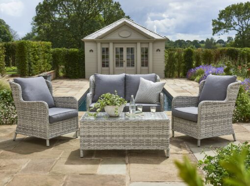 Norfolk Leisure Wroxham 4 Seater Garden Lounge Set