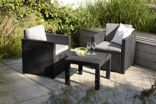Keter Victoria 2 Seater Balcony Furniture Set