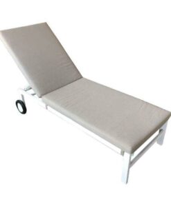 Norfolk Leisure Titchwell Lounger in White