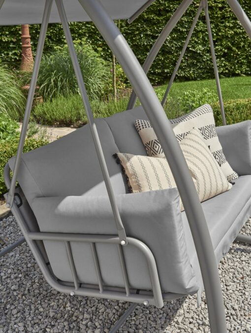 Norfolk Leisure Newmarket Swing Seat in Grey