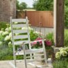 Norfolk Leisure Oakwell Outdoor Rocking Chair in White