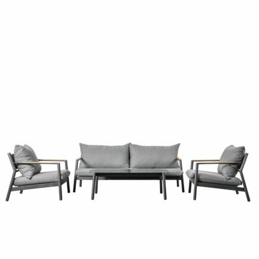 Cannes Lounge Set in Grey