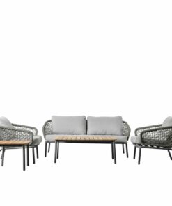 Tropea Contemporary Lounge Set in Grey