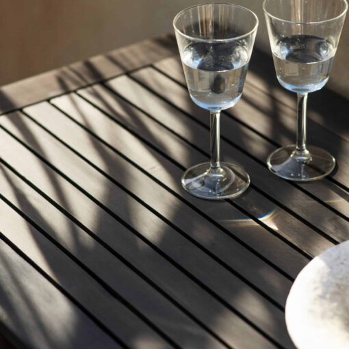 Volos Balcony Table in Charcoal